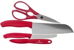 Victorinox SwissClassic 6.7131.4G 4-piezas Juego De Cuchillos De Cocina, Rojo -Cuchillo De Cocina VT6 7131 4G 02 victorinox