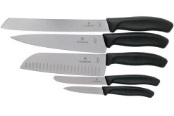 Victorinox SwissClassic 6.7143.5, Juego De Cuchillos De 6 Piezas, Incluido El Portacuchillos Del Cajón -Cuchillo De Cocina VT6 7143 5 03 victorinox