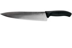 Victorinox SwissClassic 6.8023.25G Cuchillo Para Trinchar Con Hoyuelos 25 Cm, Negro