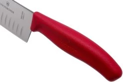 Victorinox SwissClassic 6.8521.17G Santoku Con Hoyuelos 17 Cm, Rojo -Cuchillo De Cocina VT6 8521 17G 05 victorinox