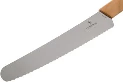 Victorinox Swiss Modern Cuchillo De Pan 22 Cm, Madera De Nogal -Cuchillo De Cocina VT6 9070 22WG 03 victorinox vt6 9070 22wg 03