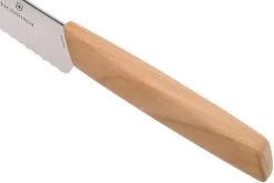 Victorinox Swiss Modern Cuchillo De Pan 22 Cm, Madera De Nogal -Cuchillo De Cocina VT6 9070 22WG 07 victorinox vt6 9070 22wg 07