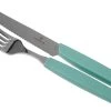 Victorinox Swiss Modern 6.9096.12W41.12, Set De Cubiertos De 12 Piezas Con Cuchillo Para Carne, Verde