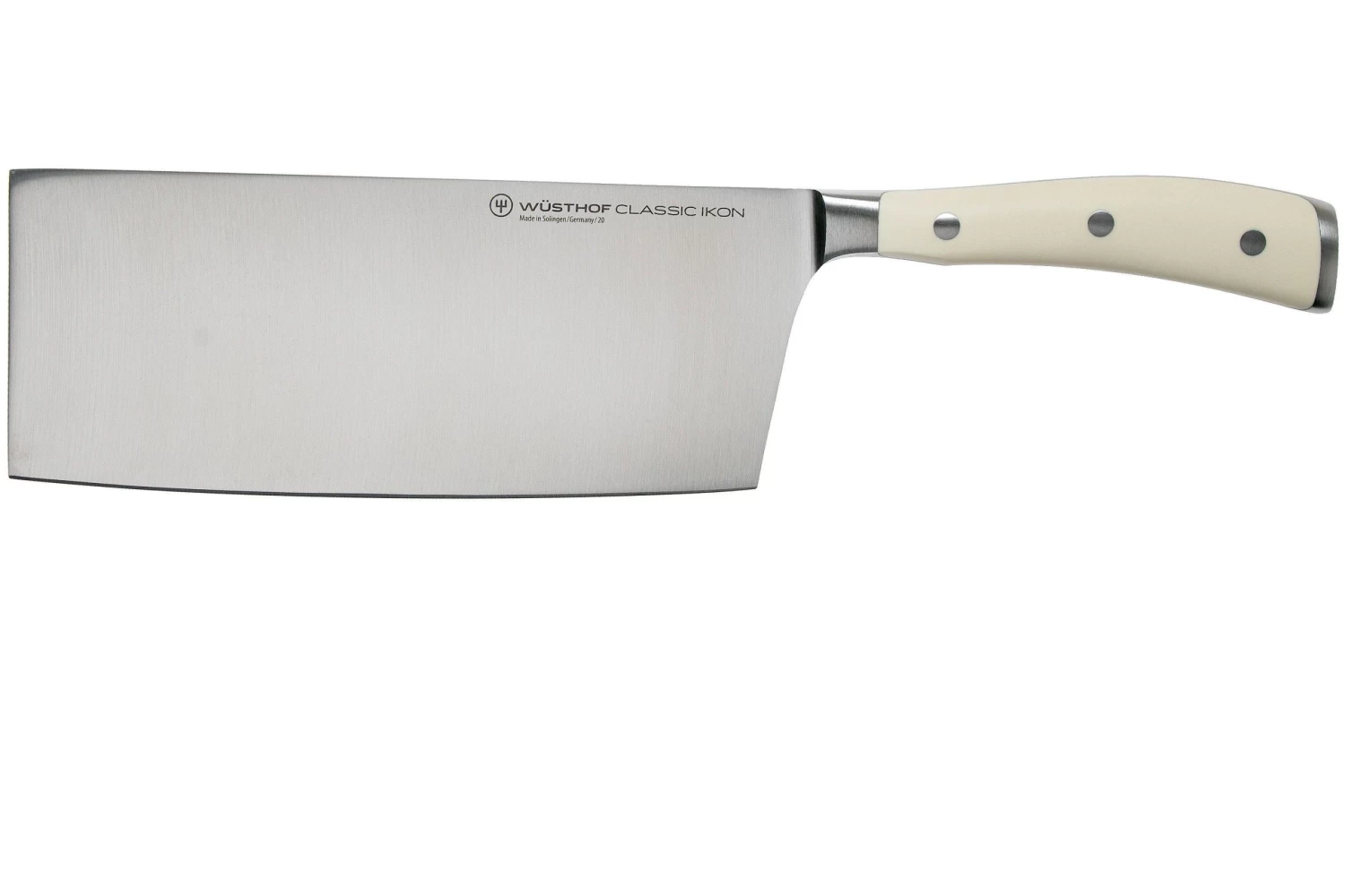 Wüsthof Classic Ikon Cuchillo Cocinero Chino Blanco, 18 Cm, 4673-0-18 3 Wüsthof Classic Ikon Cuchillo Cocinero Chino Blanco, 18 Cm, 4673-0-18
