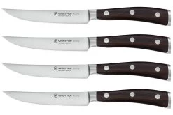 Wüsthof Ikon Juego De Cuchillos Para Carne 4 Unidades, 9706 -Cuchillo De Cocina WU1070560402 01 wusthof stockfoto