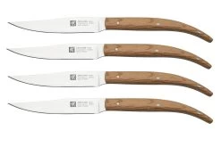Zwilling Steak 39160, Juego De 4 Cuchillos Para Carne, Encina