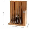 Zwilling 38438-000 Pro Bloque De Cuchillos De Bambú, 6 Piezas -Cuchillo De Cocina ZW38438 000 01 zwilling pro messenset zw38438 000 01